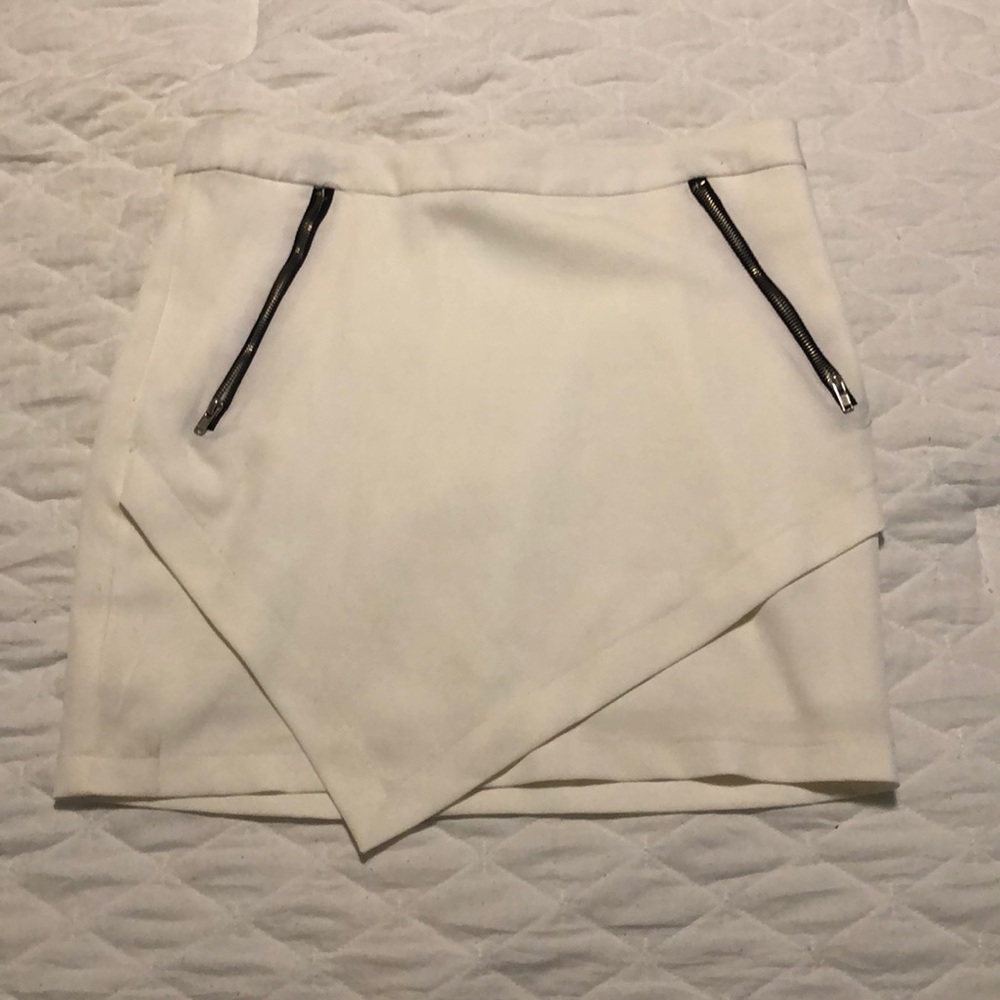 White skirt